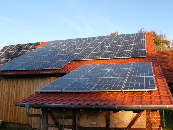 Photovoltaik-Anlage und Dacheindeckung
